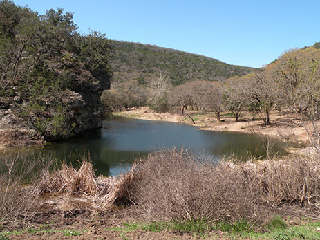 Mountain Pond Sabinal River