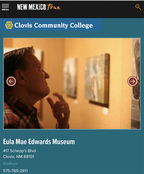 Clovis Comunity College Collection of Eula Mae Edwards